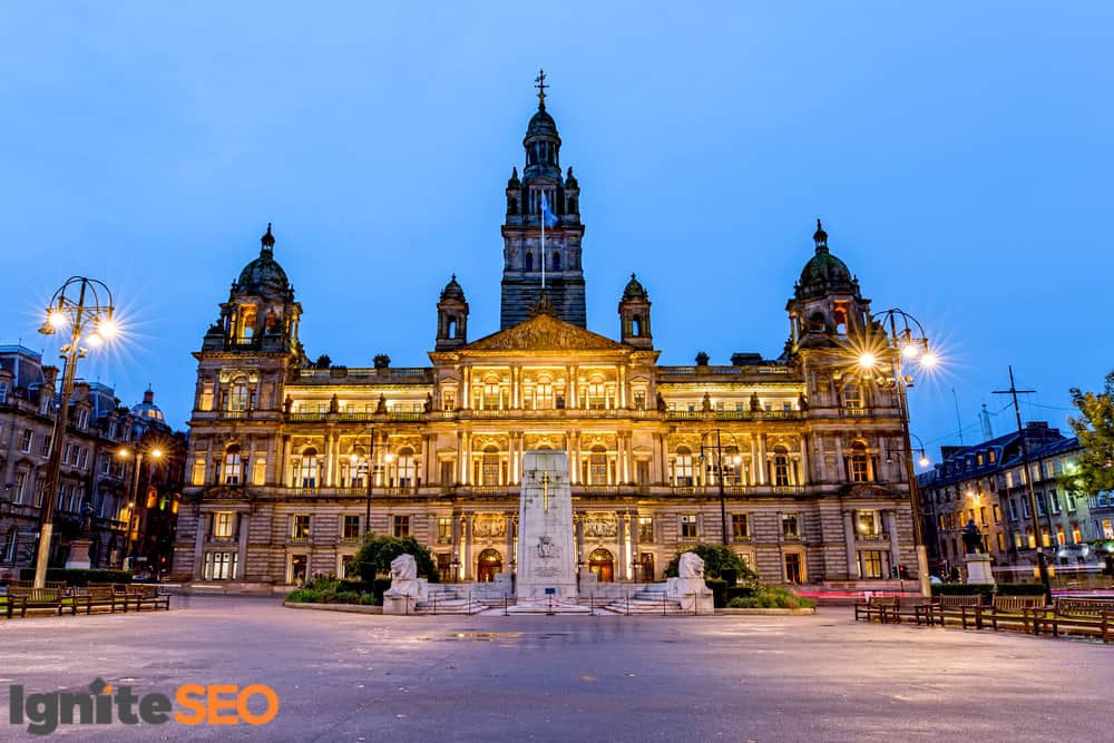 SEO agency covering Glasgow