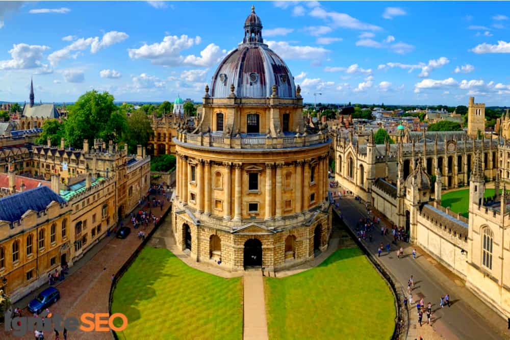 SEO agency covering Oxford