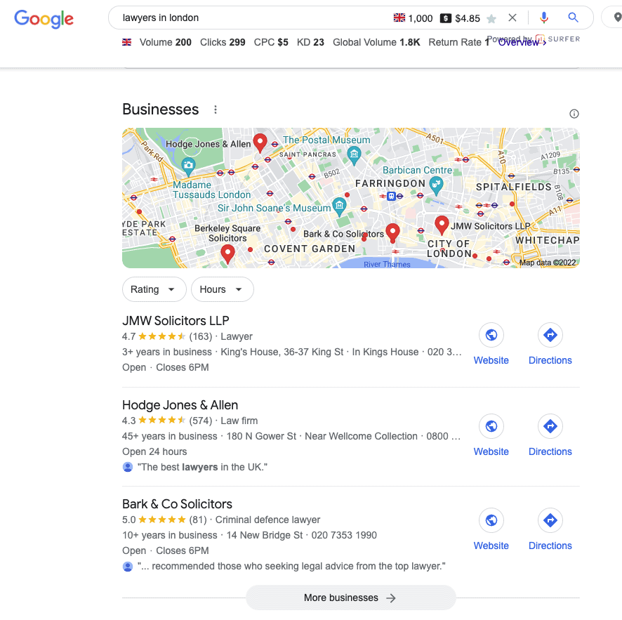 Local SEO for Lawyers 